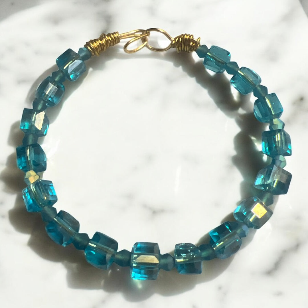 Square Crystal Bracelet