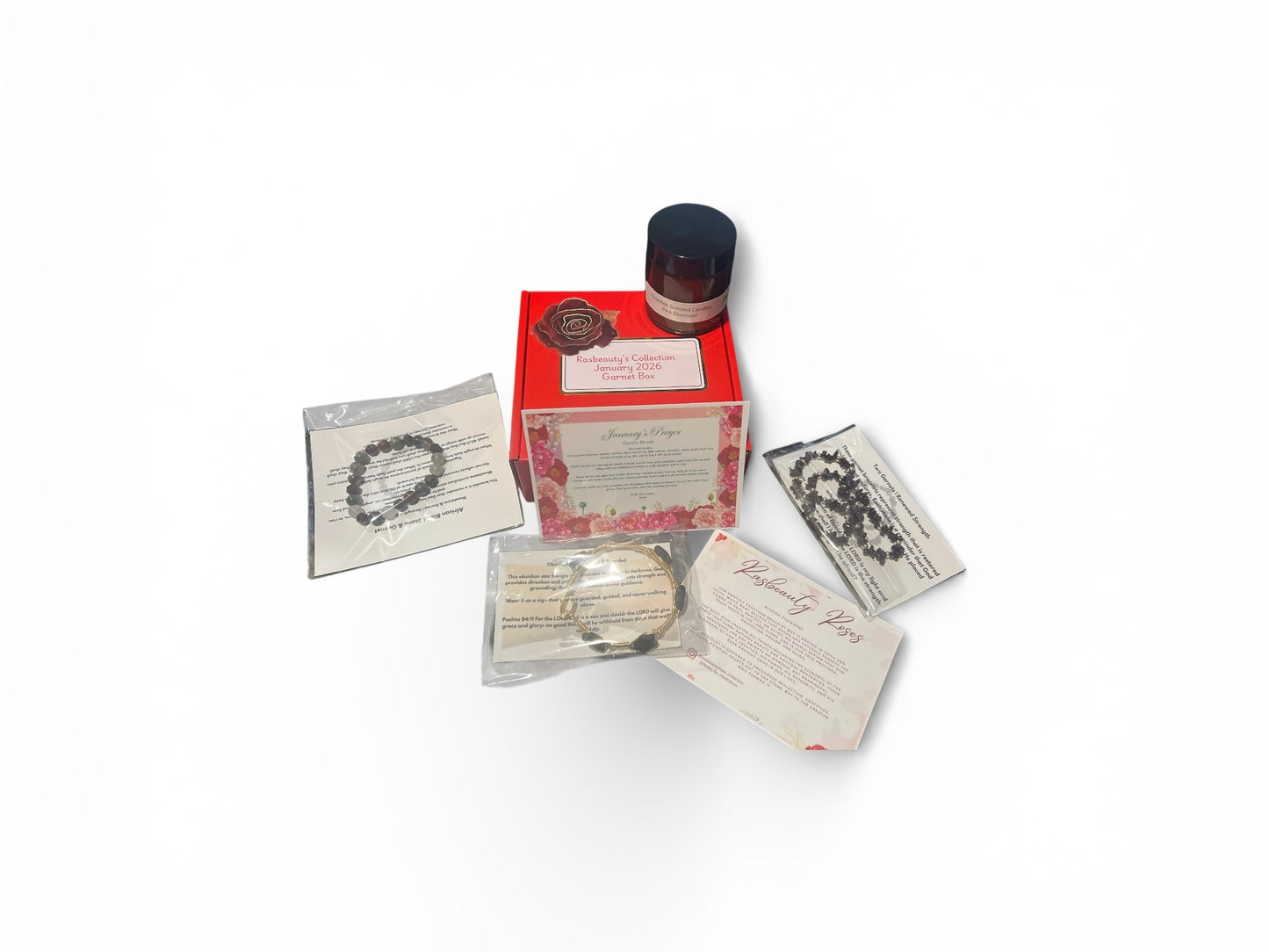 January Garnet Box