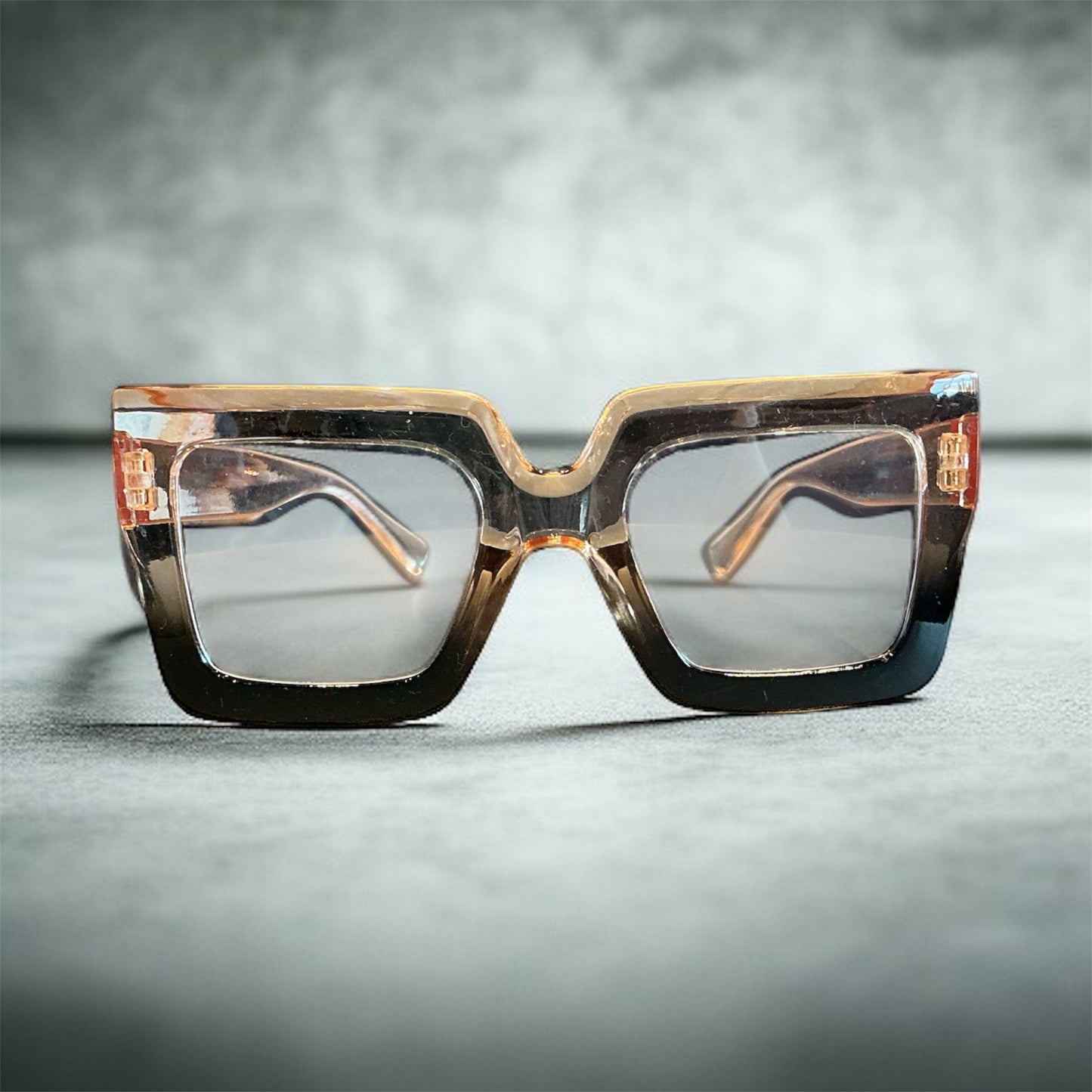 Tan and Brown Fashion Frames