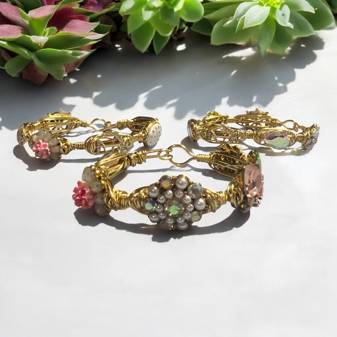 Bejeweled Bangles