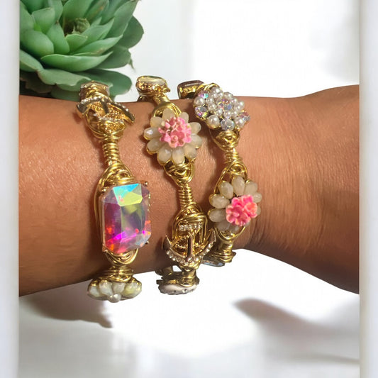 Bejeweled Bangles