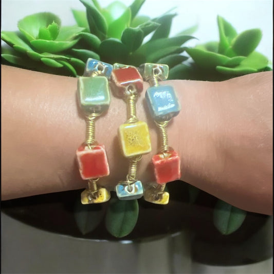 Color Block Bangle