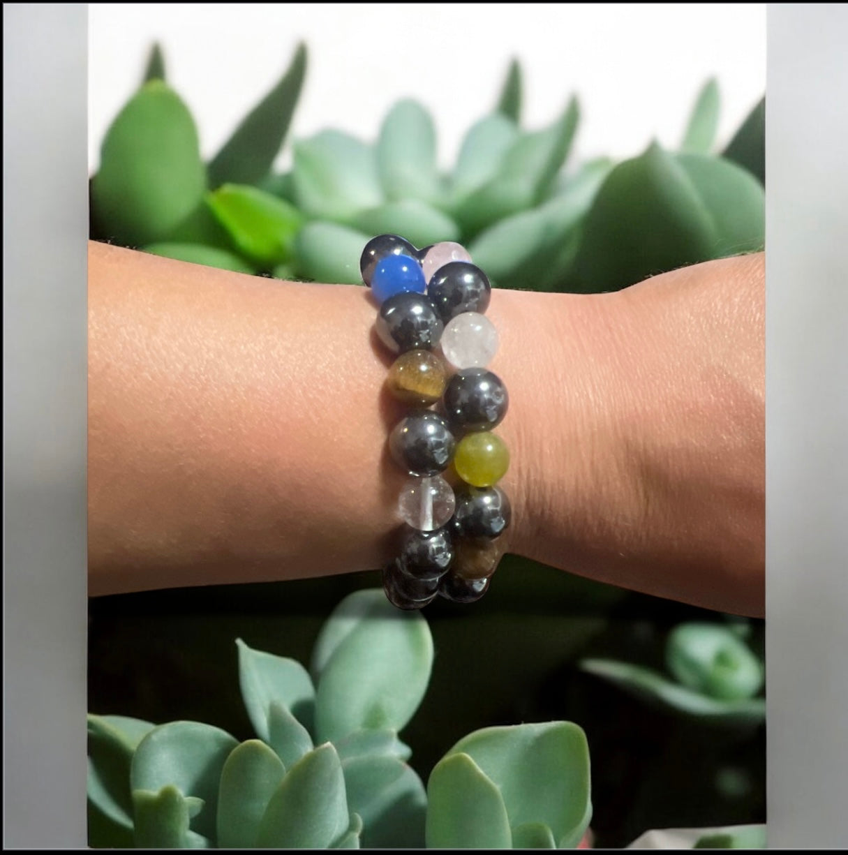 Large Mix Gemstone Bracy